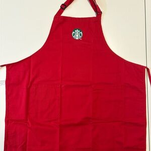 Starbucks Red Apron. S